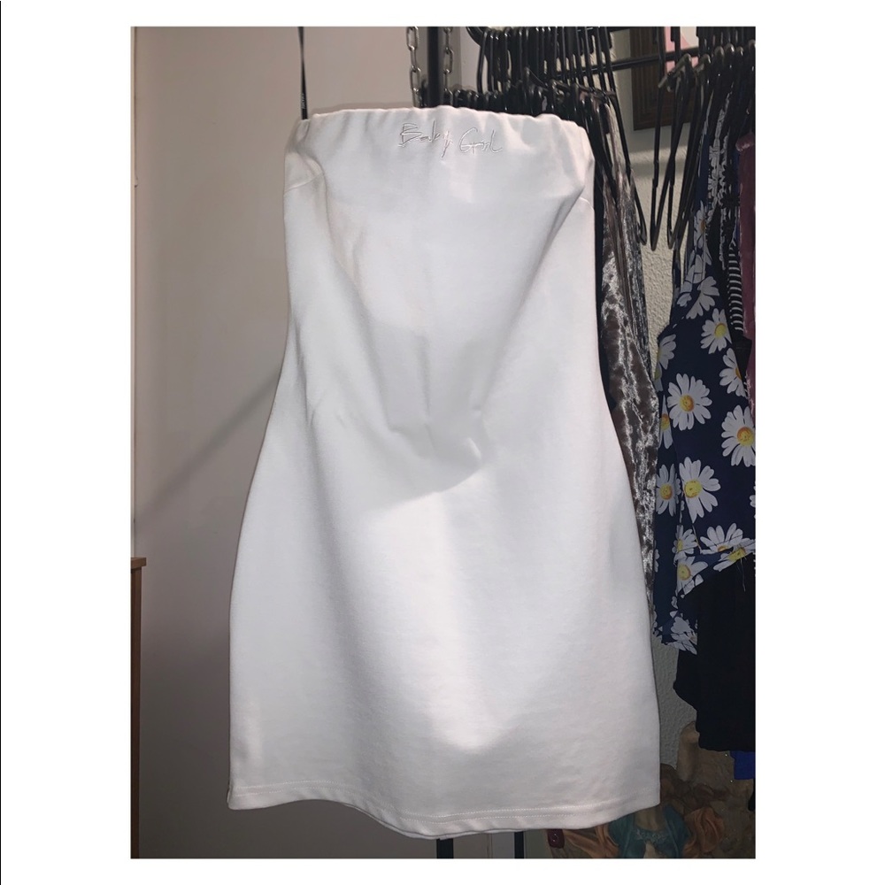 “BABYGIRL” STRAPLESS FOREVER 21 DRESS